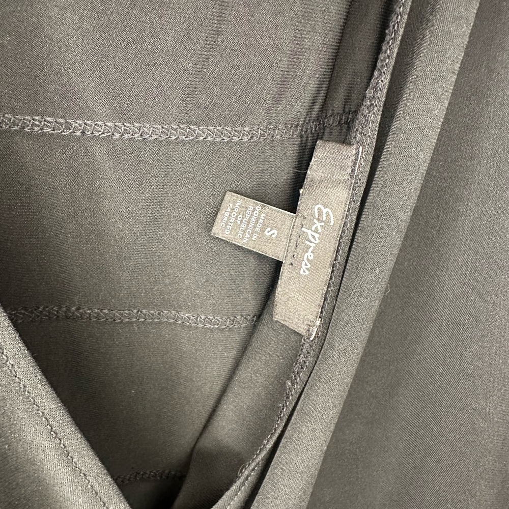 Express Sequence And Fringe Backless Top - image 4